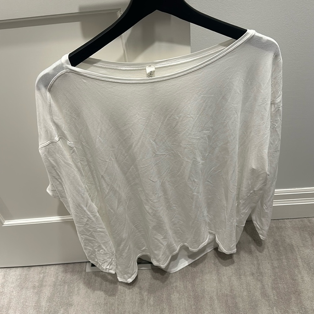 Lululemon Relaxed-Fit Boatneck Long-Sleeve Shirt